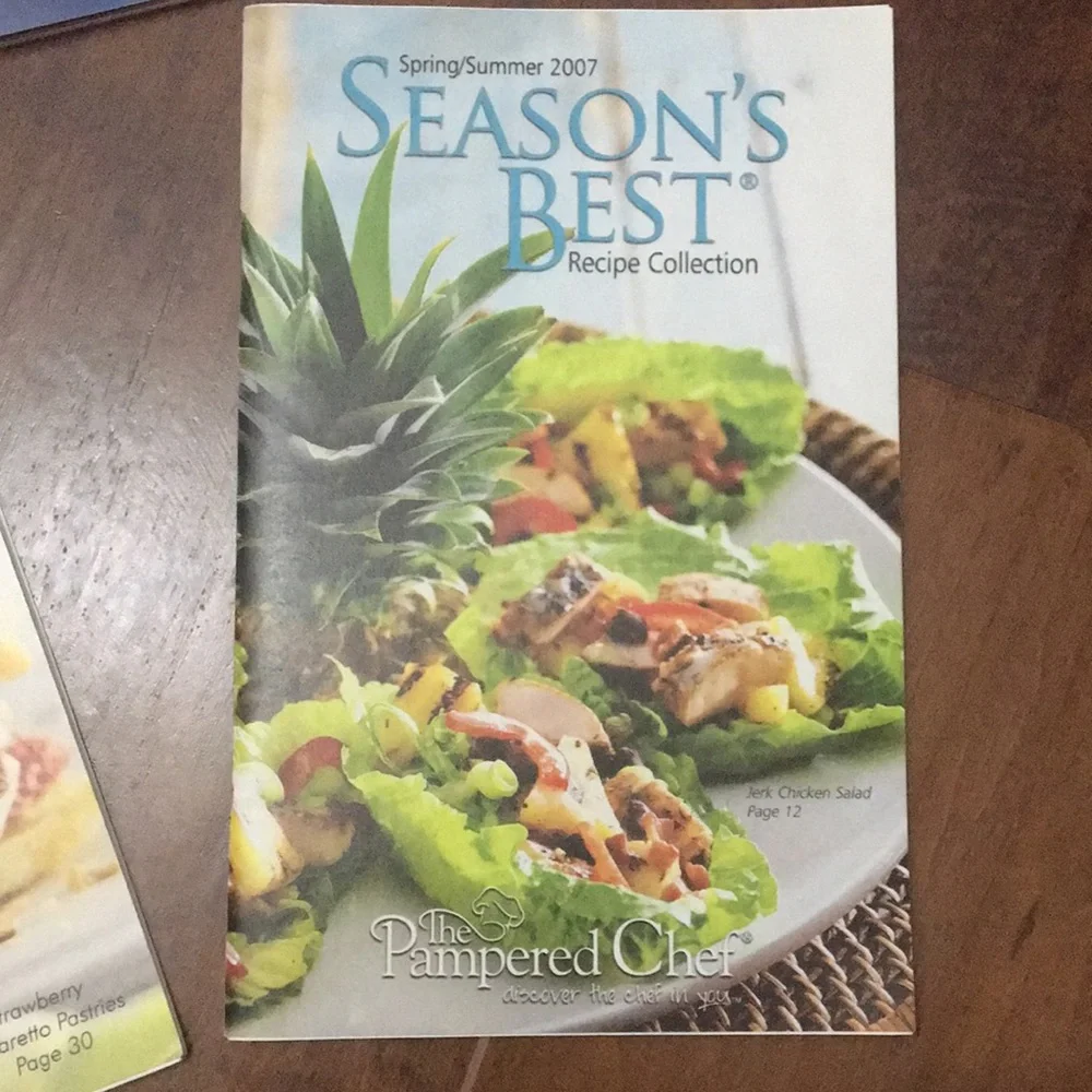 Mini recipe collection books